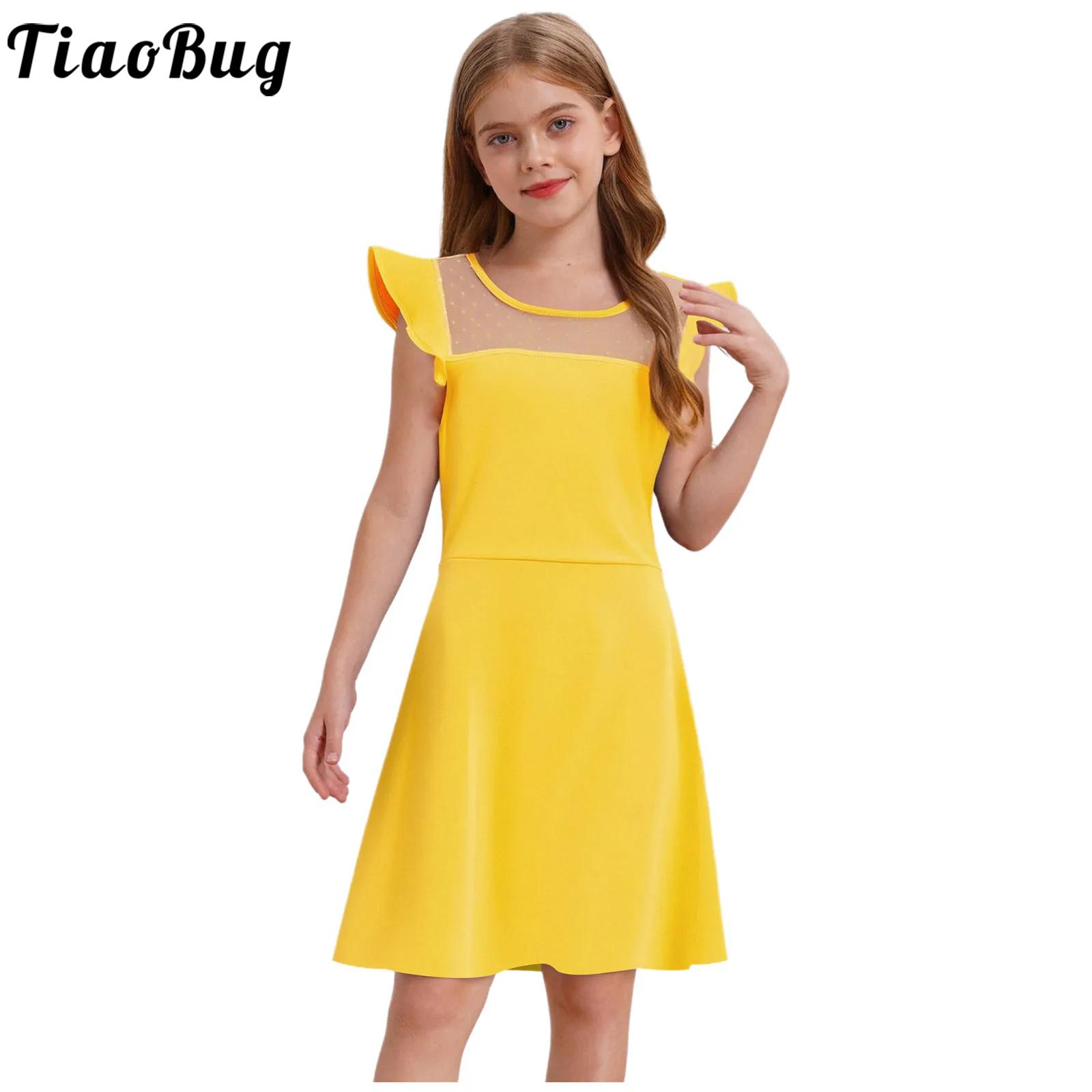 Summer Clothing Teen Girls - Abito estivo per ragazze adolescenti Maniche