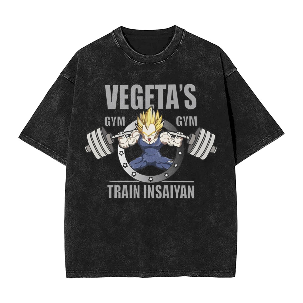 Summer Away Clothing - T-shirt Uomo Oversize Lavata Stile Y2K