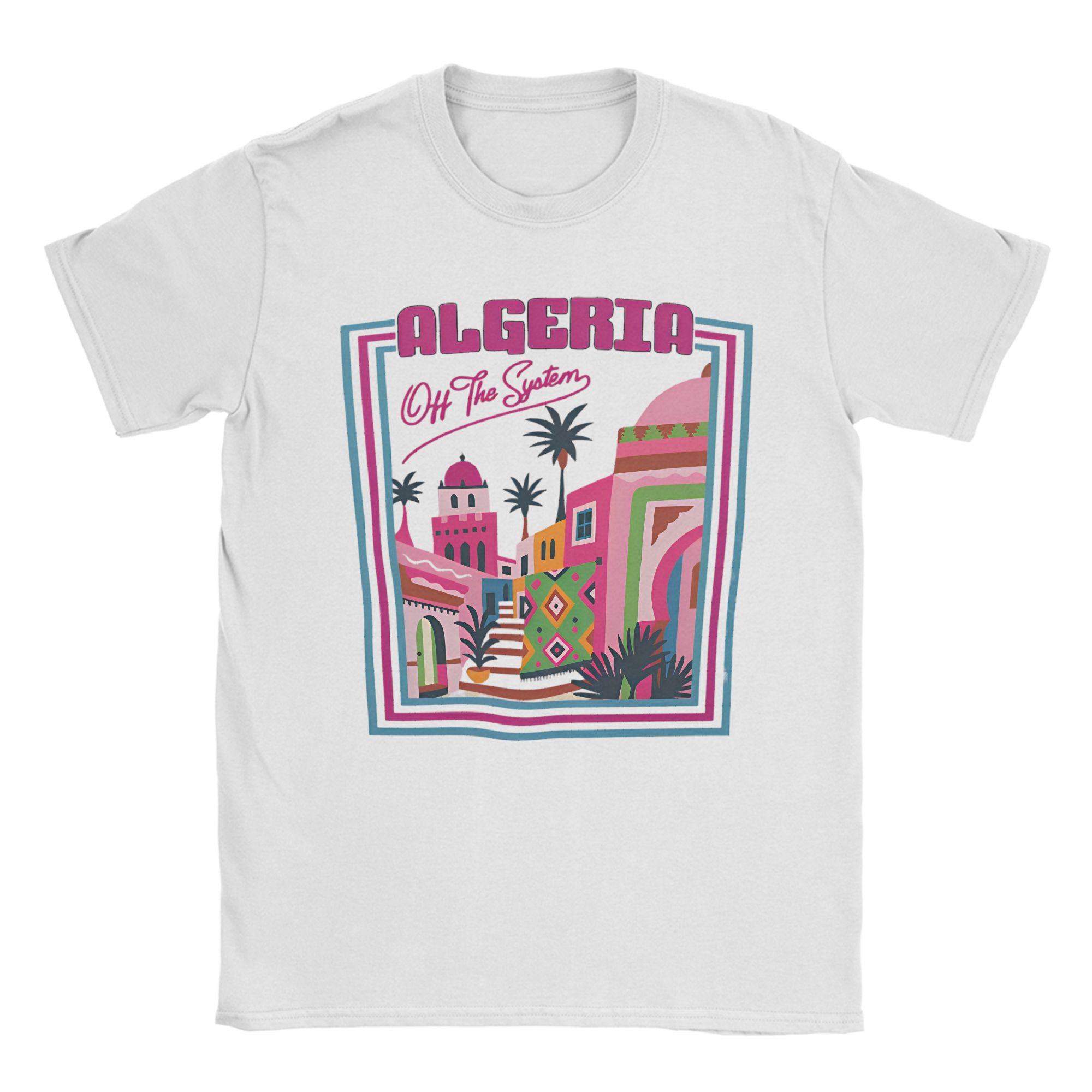 Summer Clothing Vibes - T-shirt oversize estiva ALGERIA Vibes T-shirt