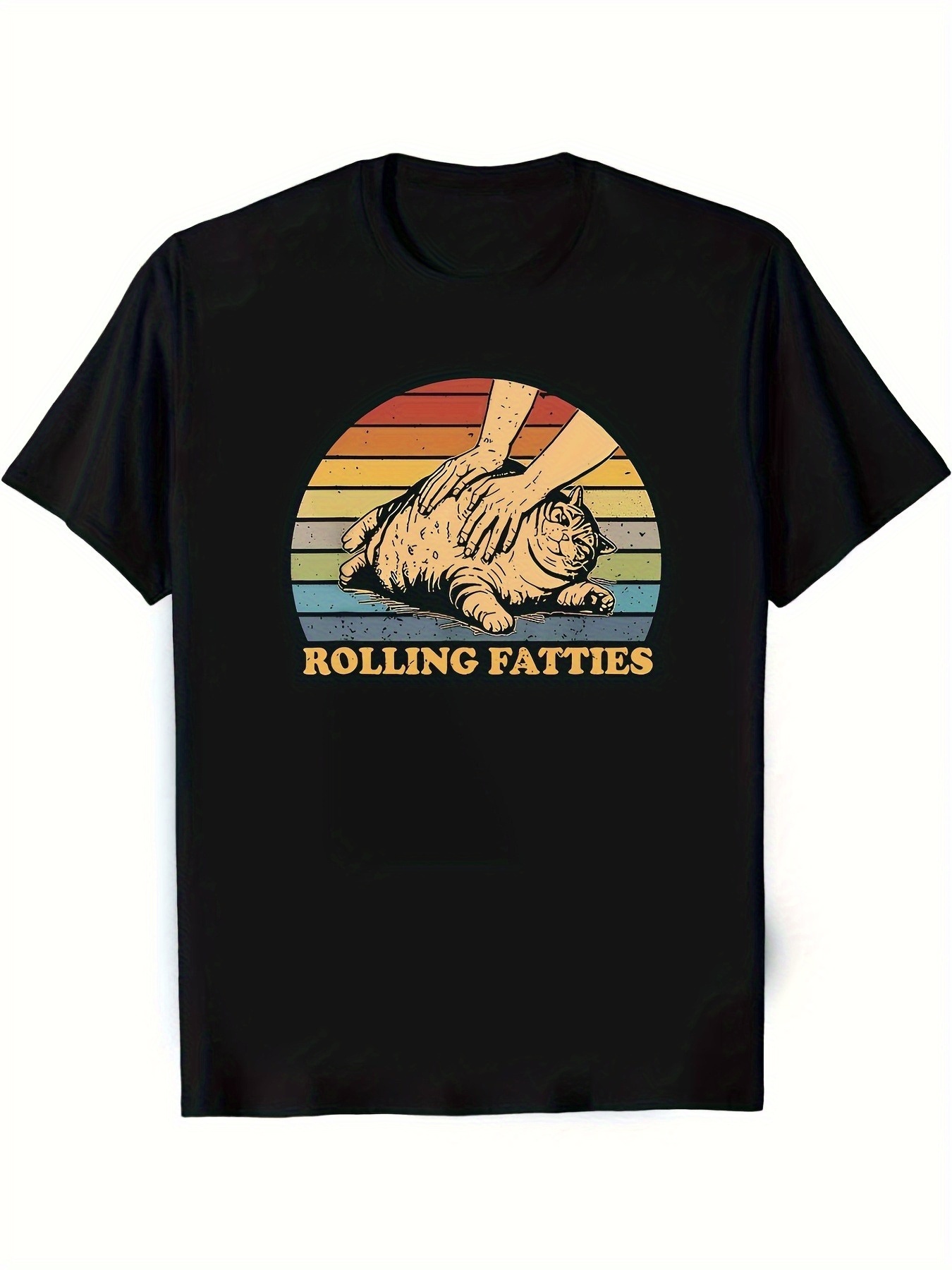 Summer Clothing Recommendations - T-shirt stampata da uomo - Nera,