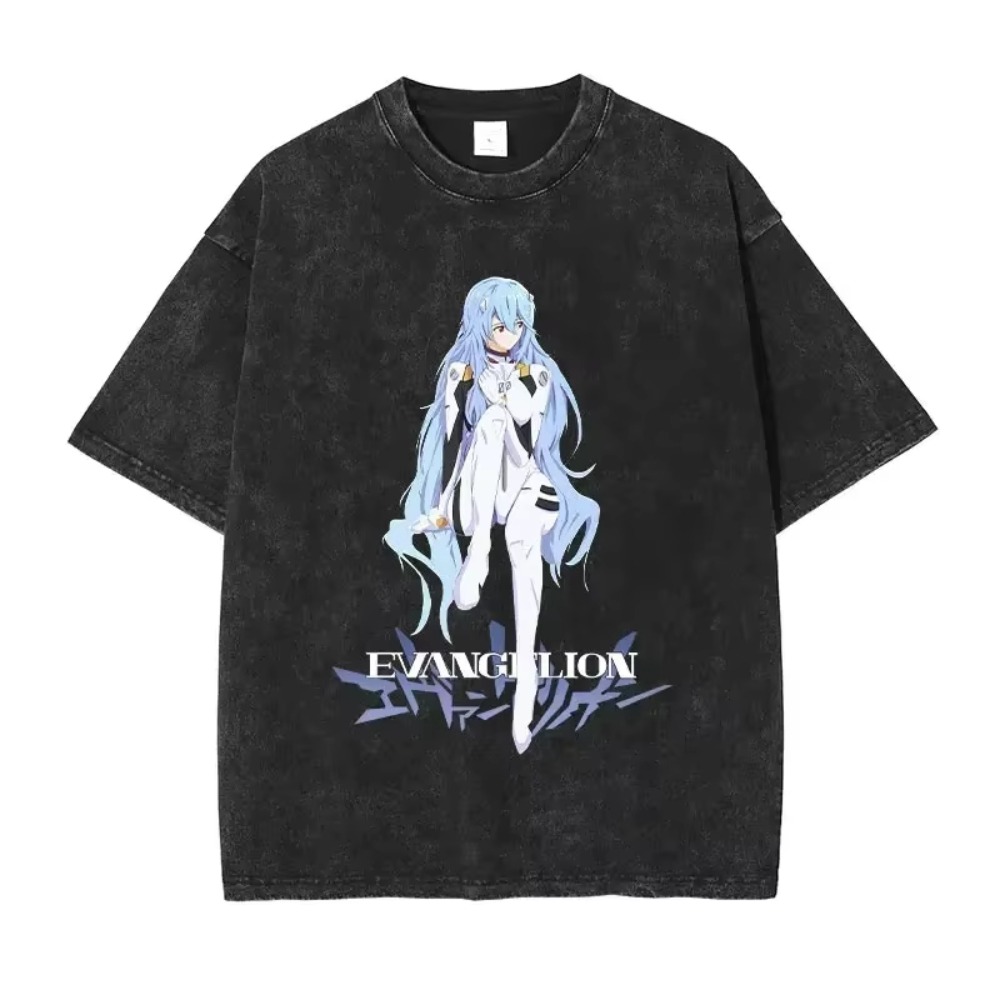 Vintage Summer Clothing Brand - T-shirt da uomo oversize Abbigliamento EVA