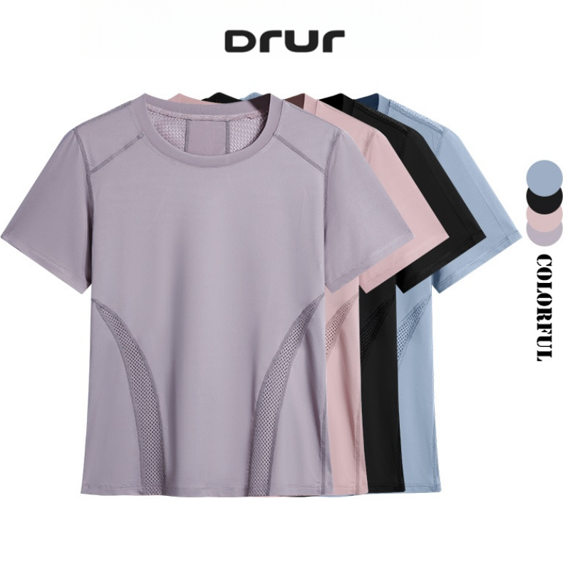 Summer Clothing Model - DRUR T-shirt da corsa leggera estiva