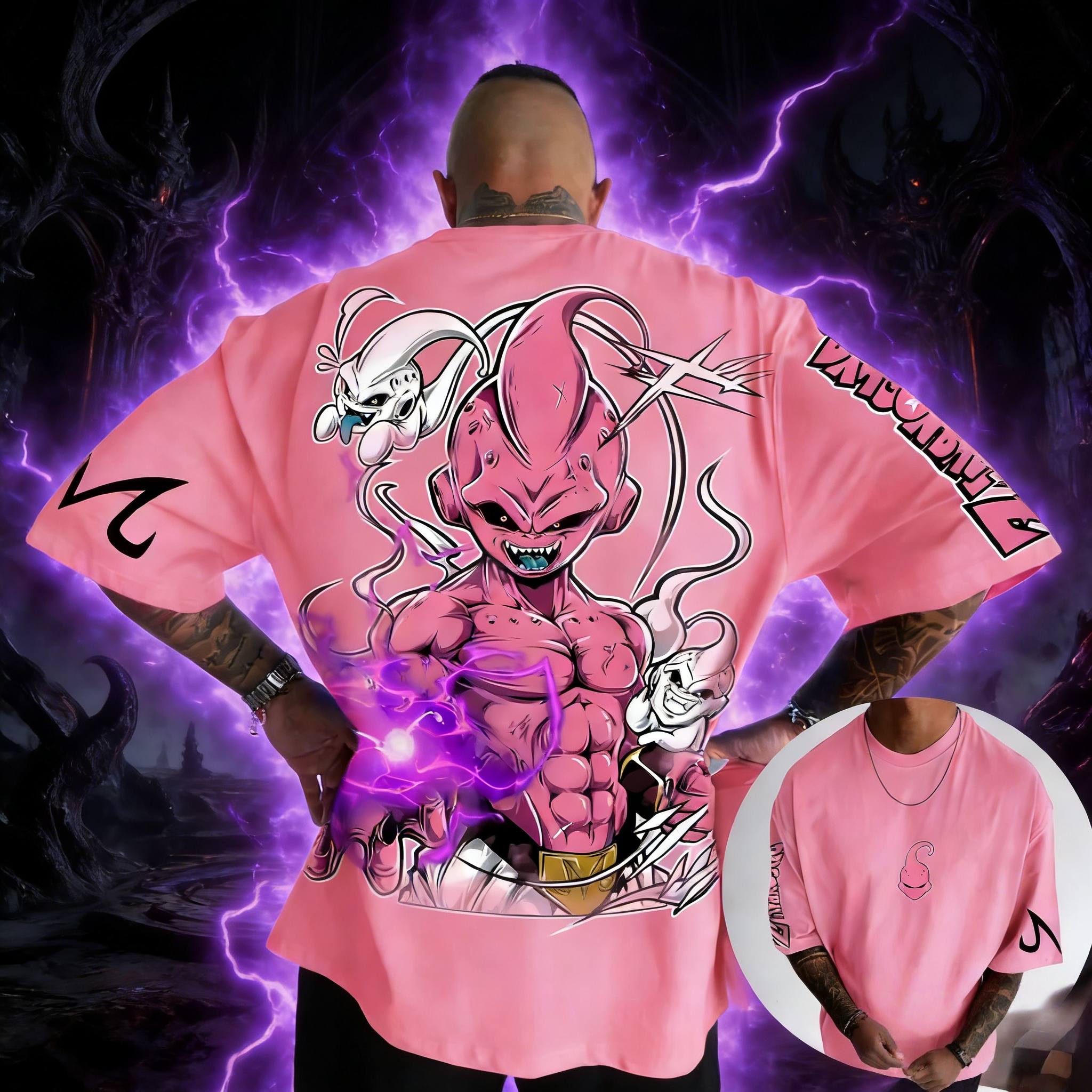 Summer Edit Clothing - T-shirt Uomo Dragon Ball Retrò Anime