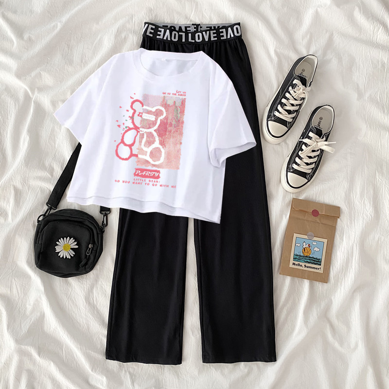 Summer Clothing Teen Girls - 5-14 anni Set di abbigliamento per
