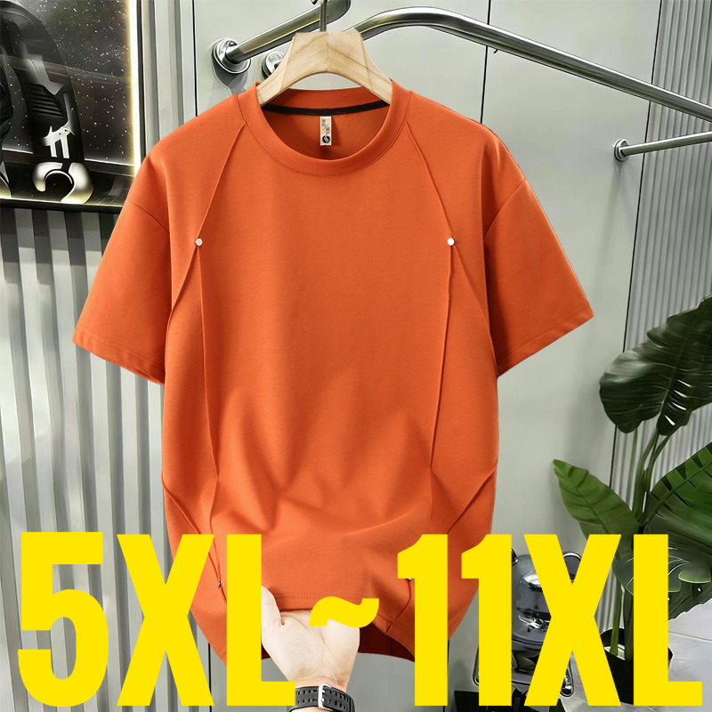 Xl Summer Clothing - T-shirt Casual da Uomo Oversize a