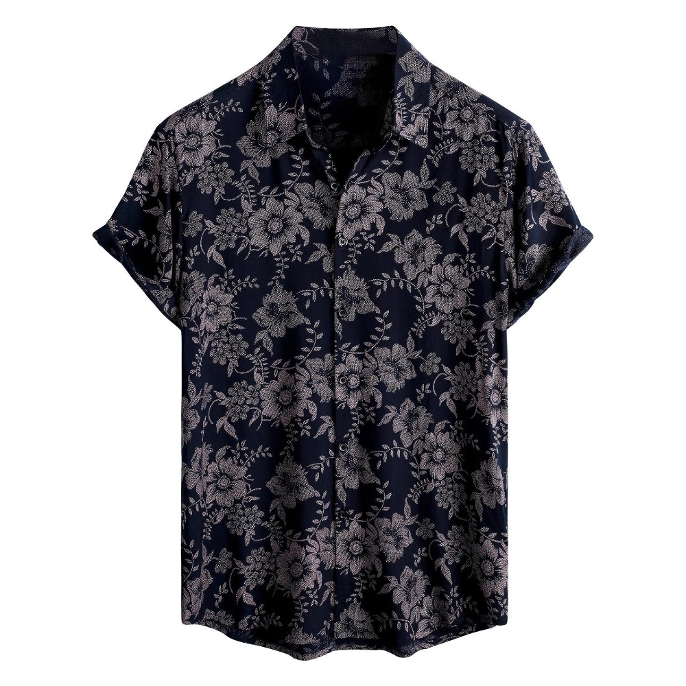 Summer Japanese Clothing - Camicia estiva giapponese retrò da uomo,