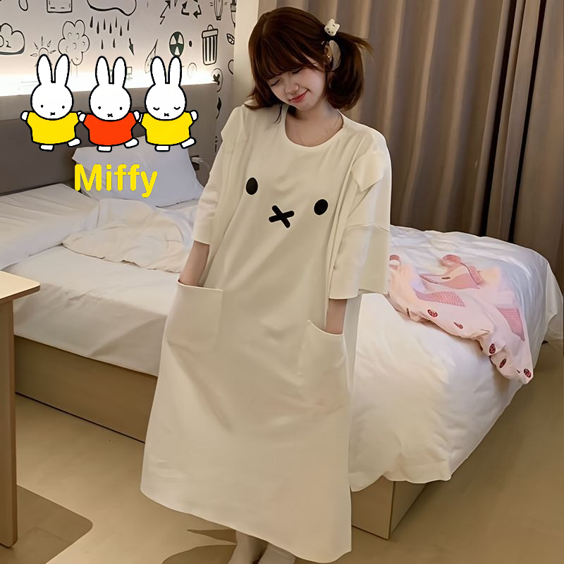 Summer Away Clothing - Vestito da Notte Kawaii Miffy, Abito