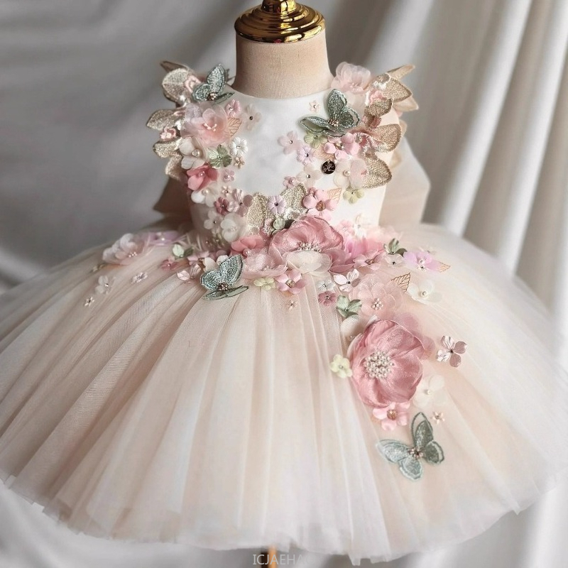 Summer Kids Clothing - Abito Estivo per Bambine, Vestito Floreale