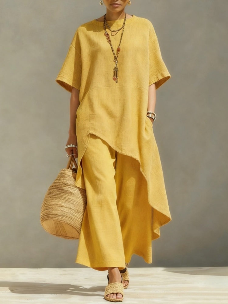 Completo da Donna in Cotone e  - Summer Linen Clothing For Women recensione e prezzo