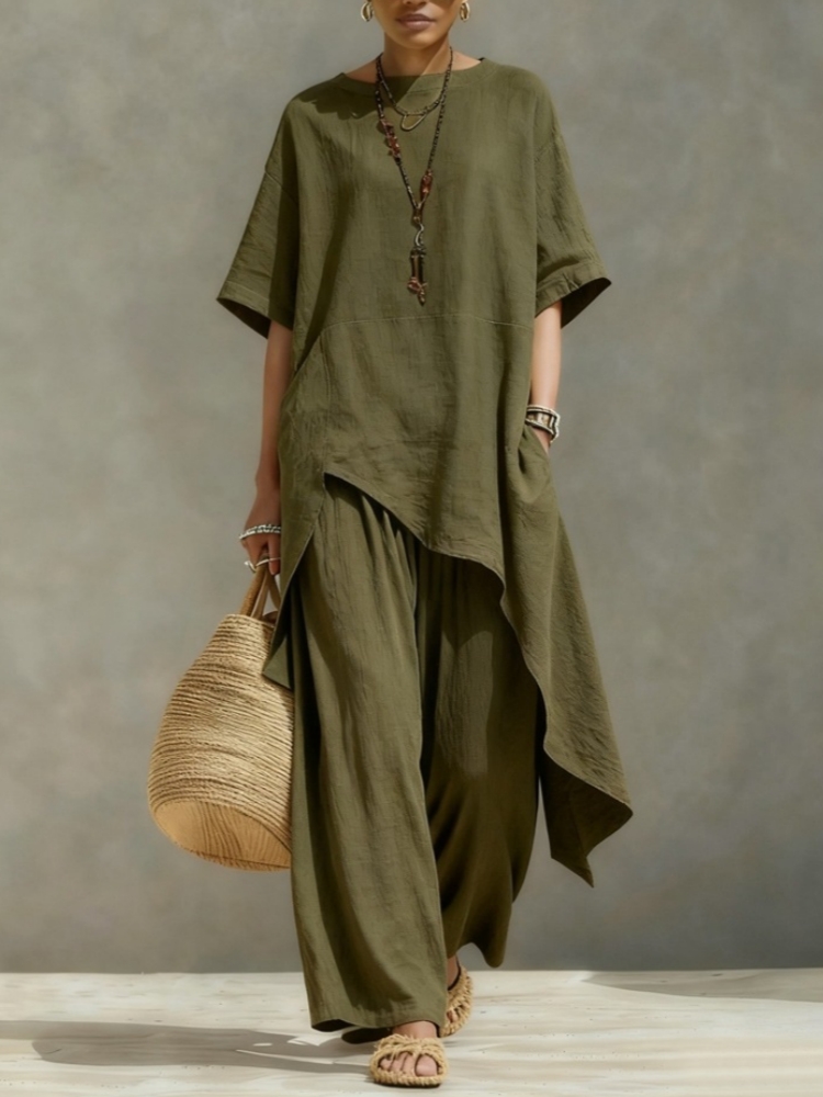 Completo da Donna in Cotone e  - Summer Linen Clothing For Women recensione e prezzo