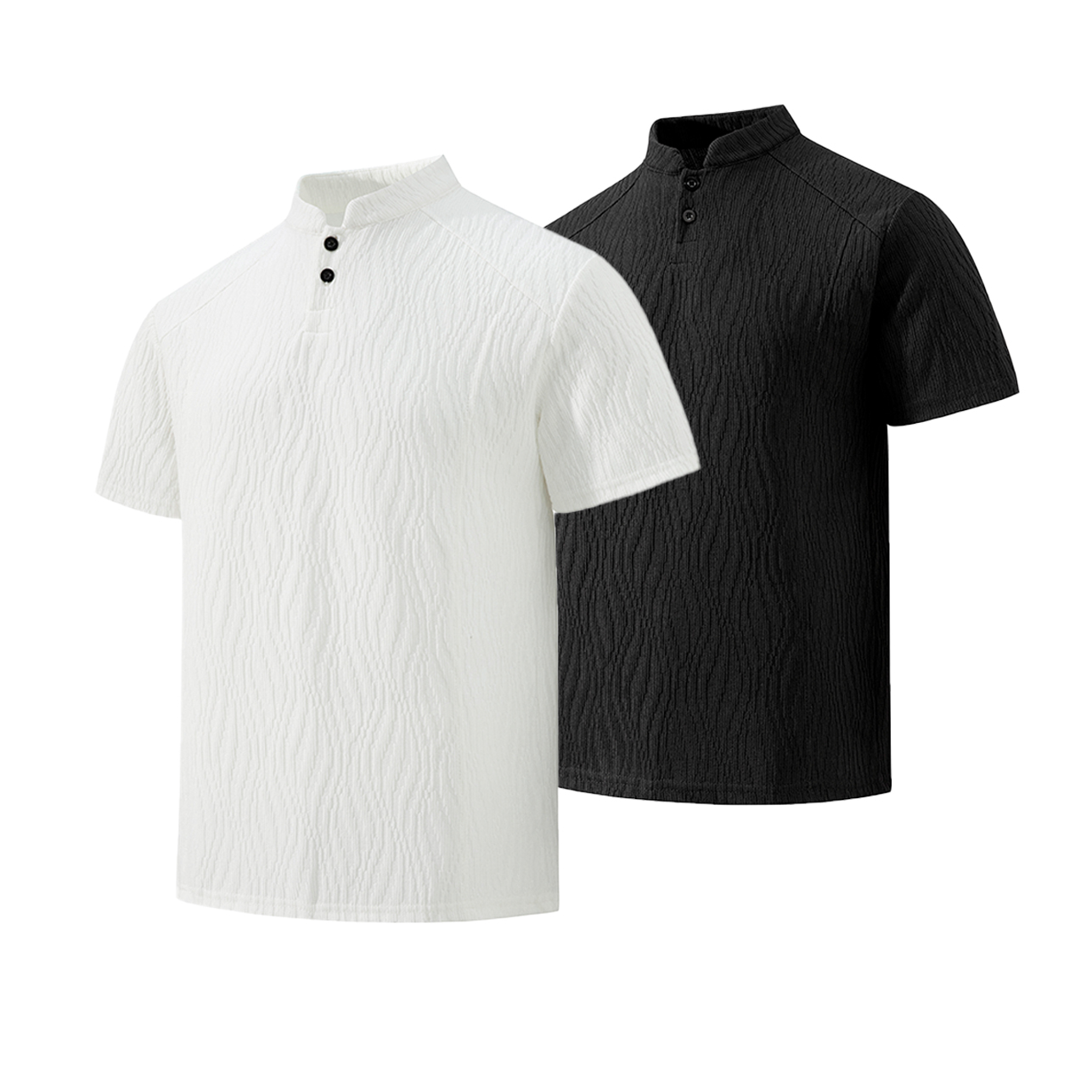 Camicia Henley da Uomo con Tex - Summer Clothing Cheap recensione e prezzo