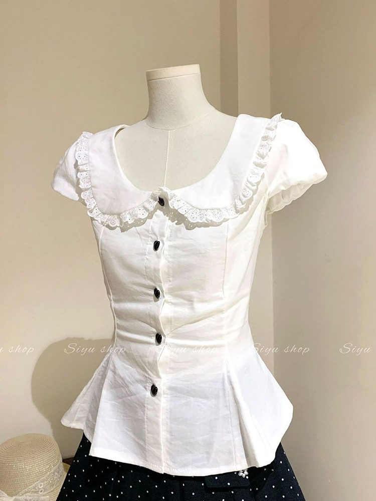 Camicetta Bianca Slim da Donna - Summer Japanese Clothing recensione e prezzo