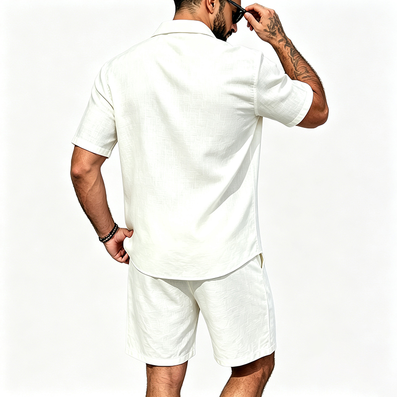 Completo Estivo da Uomo in Lin - Summer Clothing Sets recensione e prezzo