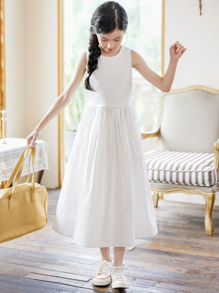 Abito lungo maxi per bambine A - Summer Clothing Teen Girls recensione e prezzo