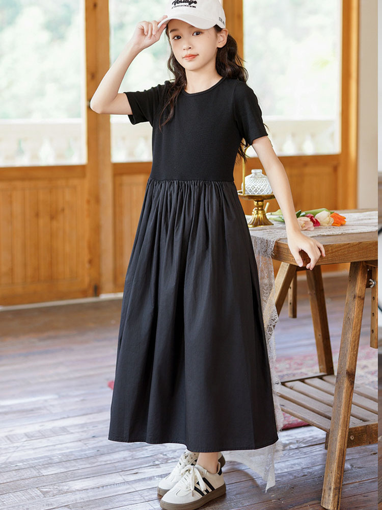 Abito lungo maxi per bambine A - Summer Clothing Teen Girls recensione e prezzo