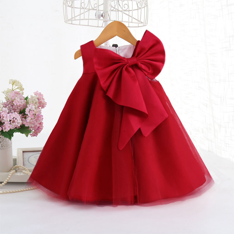 Summer Big Bow Baby Girl Dress - Summer Kids Clothing recensione e prezzo
