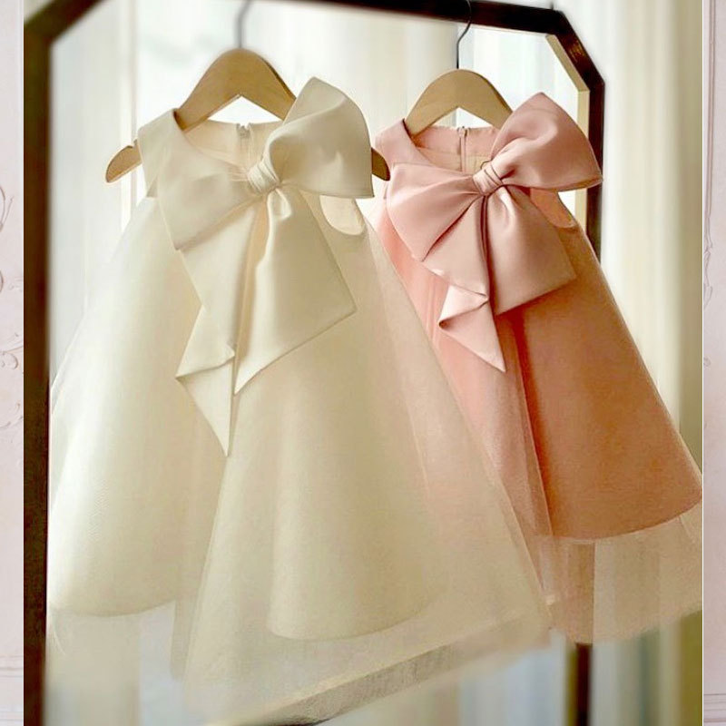 Summer Big Bow Baby Girl Dress - Summer Kids Clothing recensione e prezzo