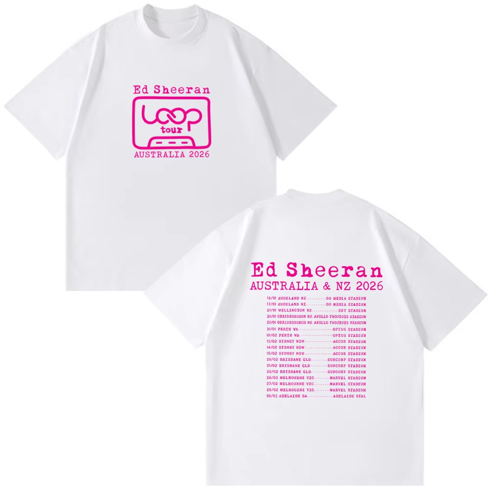 Ed Sheeran Loop Tour Australia - Summer Clothing Australia recensione e prezzo