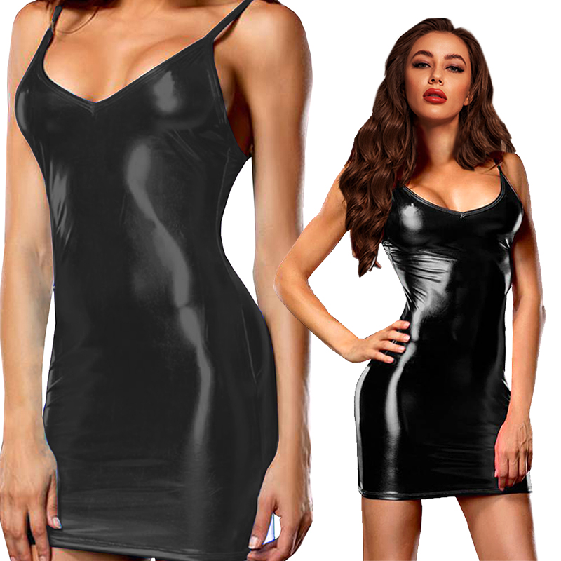 Sexy Erotic Hot Pu Metallic Le - Summer Clothing Women Uk recensione e prezzo