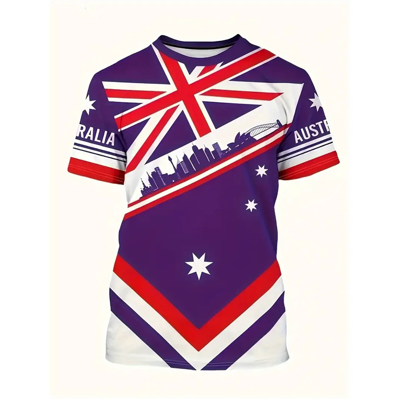 Australia National Flag T-shir - Summer Clothing Australia recensione e prezzo