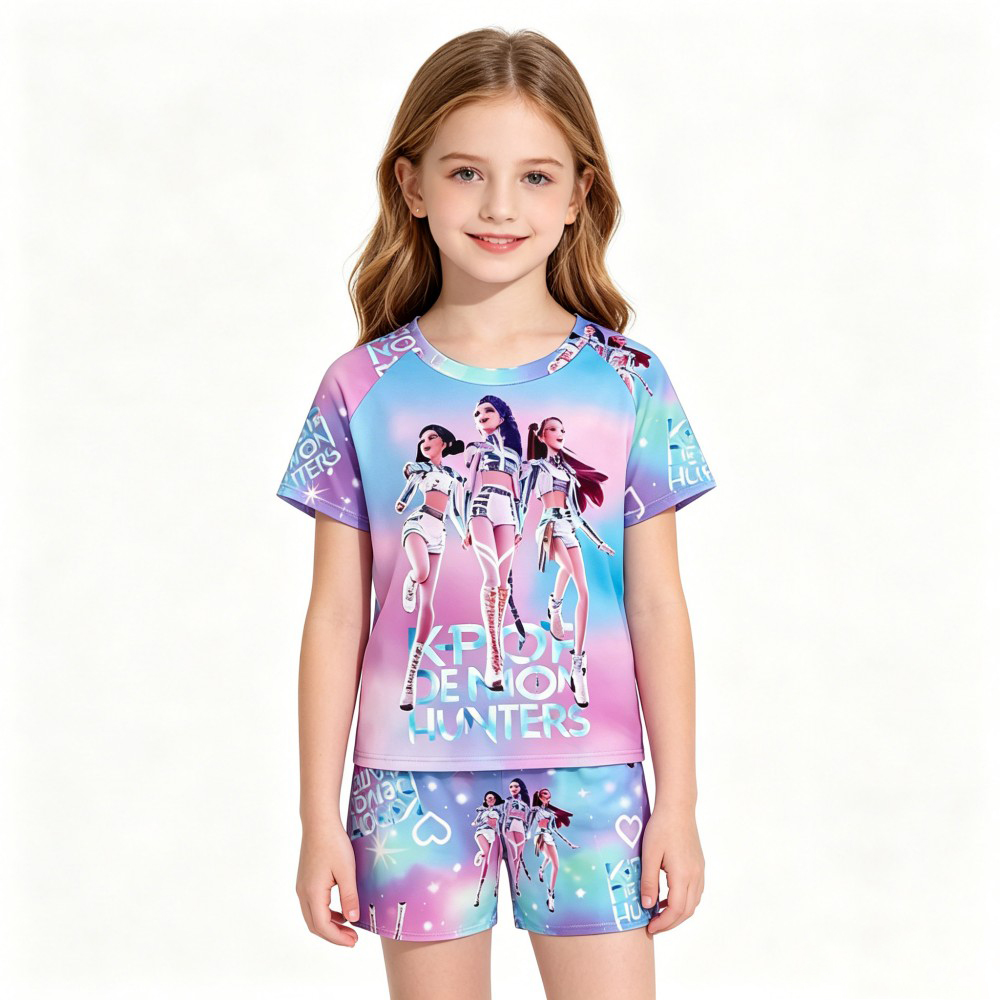 Nuovo Set Pigiama per Bambini  - Summer Clothing Teen Girls recensione e prezzo