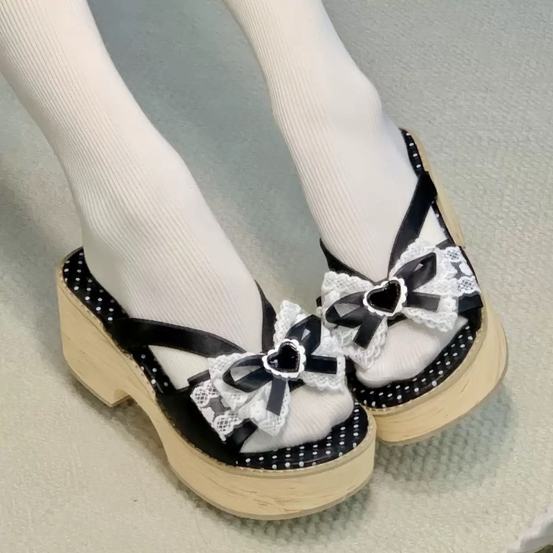 Sandali con plateau e tacco al - Summer Japanese Clothing recensione e prezzo