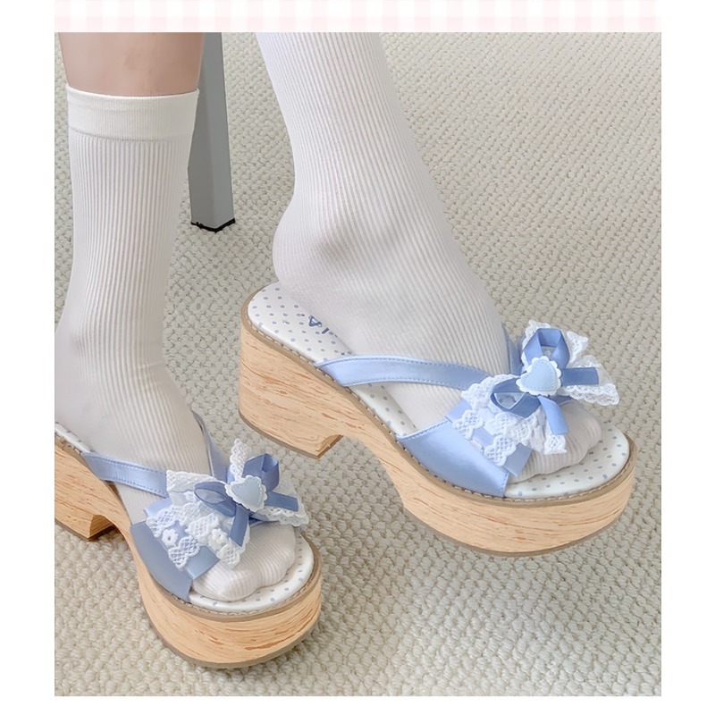 Sandali con plateau e tacco al - Summer Japanese Clothing recensione e prezzo