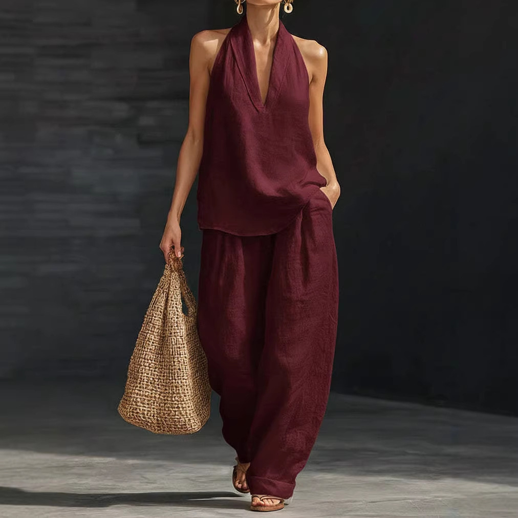 Completo estivo retrò in coton - Summer Linen Clothing For Women recensione e prezzo