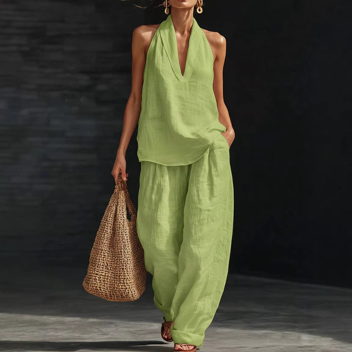 Completo estivo retrò in coton - Summer Linen Clothing For Women recensione e prezzo