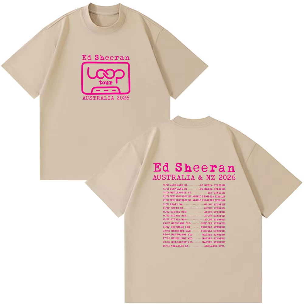 Ed Sheeran Loop Tour Australia - Summer Clothing Australia recensione e prezzo