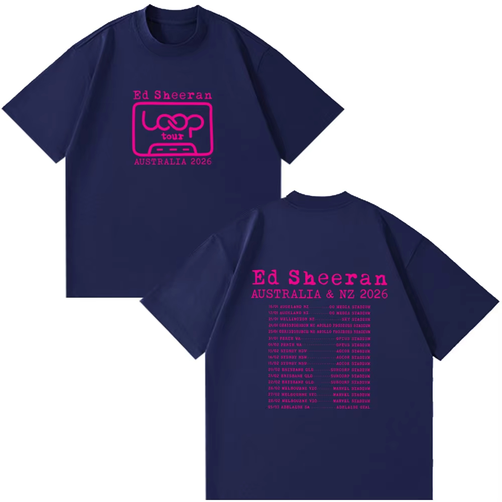 Ed Sheeran Loop Tour Australia - Summer Clothing Australia recensione e prezzo
