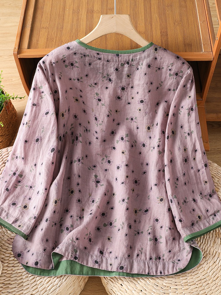 Camicia in Lino Stile Cinese R - Summer Linen Clothing For Women recensione e prezzo