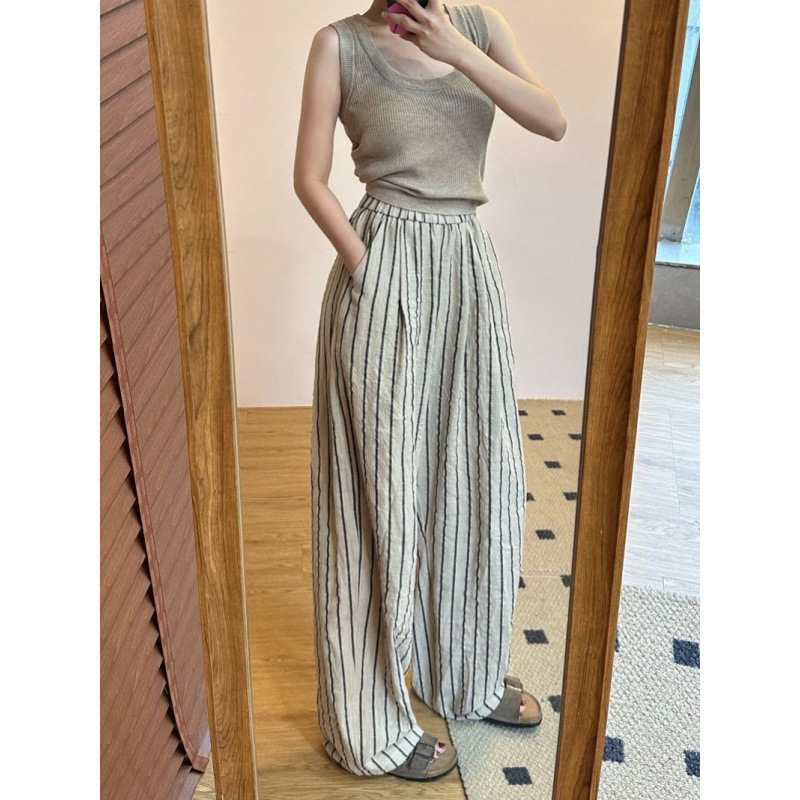 FANAN Pantaloni vintage in lin - Summer Linen Clothing For Women recensione e prezzo