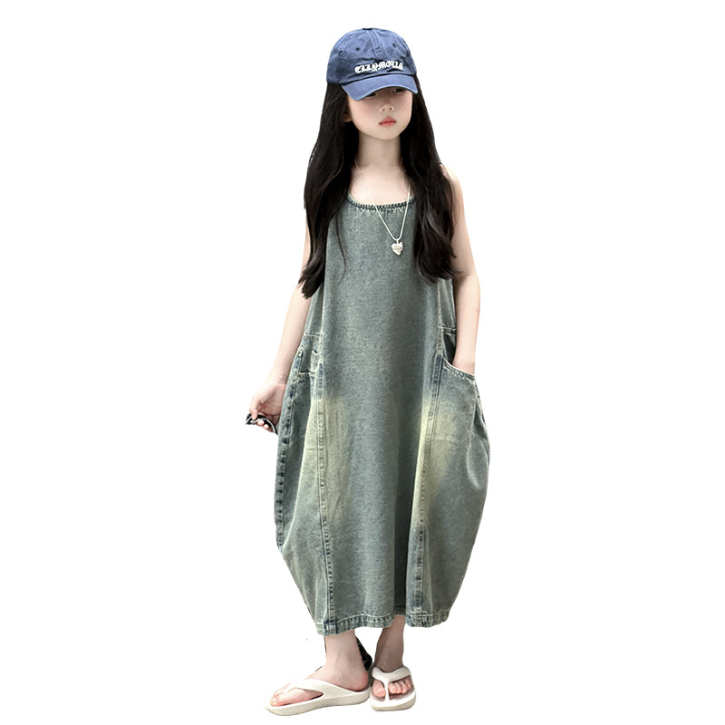 Vintage Blue Bambini Ragazze A - Summer Kids Clothing recensione e prezzo