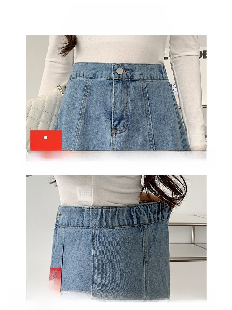 Gonna midi a vita alta in deni - Summer Clothing Recommendations recensione e prezzo