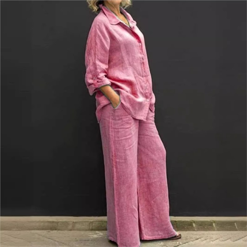 Due pezzi Set autunno Vintage  - Summer Linen Clothing For Women recensione e prezzo