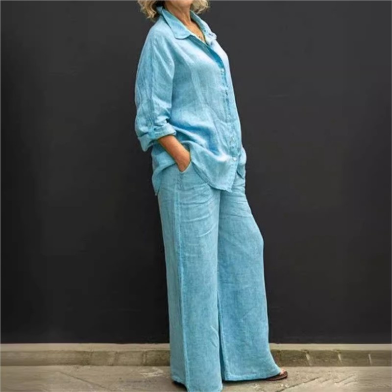Due pezzi Set autunno Vintage  - Summer Linen Clothing For Women recensione e prezzo