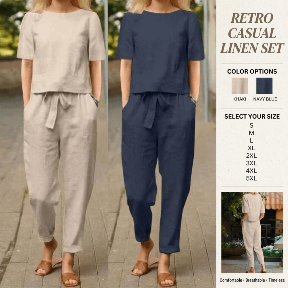 Completo Estivo da Donna in Co - Summer Linen Clothing For Women recensione e prezzo