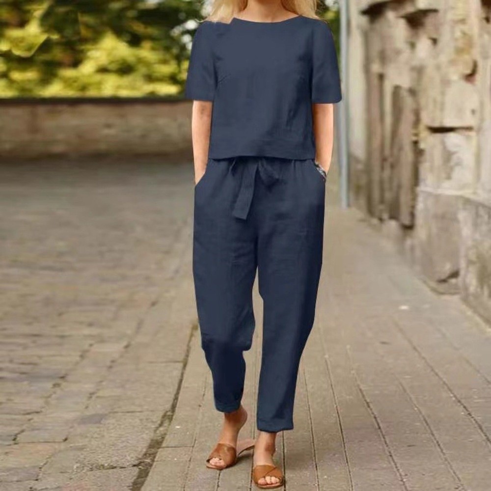 Completo Estivo da Donna in Co - Summer Linen Clothing For Women recensione e prezzo