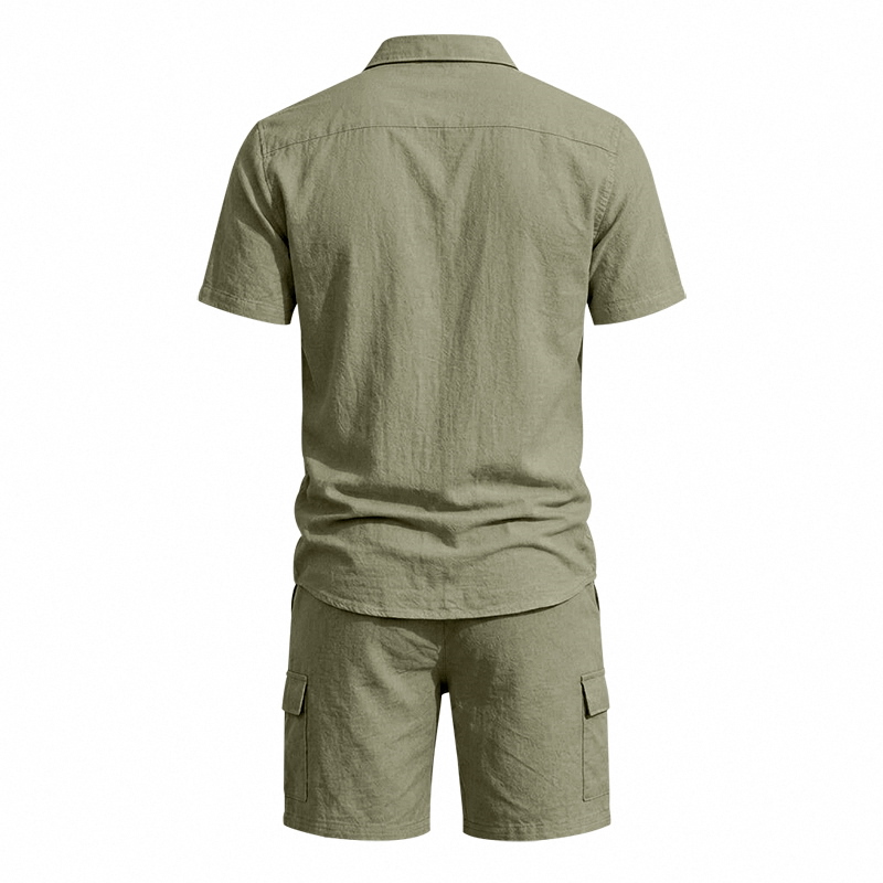 Completo Estivo da Uomo in Lin - Summer Clothing Sets recensione e prezzo