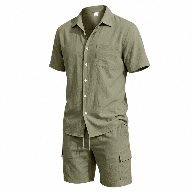 Completo Estivo da Uomo in Lin - Summer Clothing Sets recensione e prezzo