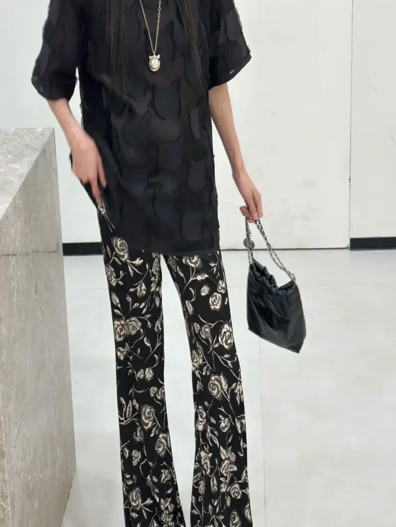Nuovi Pantaloni a Zampa con St - Vintage Summer Clothing Brand recensione e prezzo
