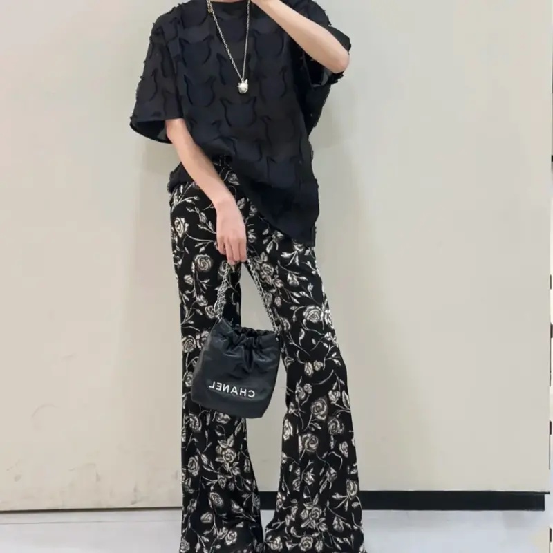 Nuovi Pantaloni a Zampa con St - Vintage Summer Clothing Brand recensione e prezzo